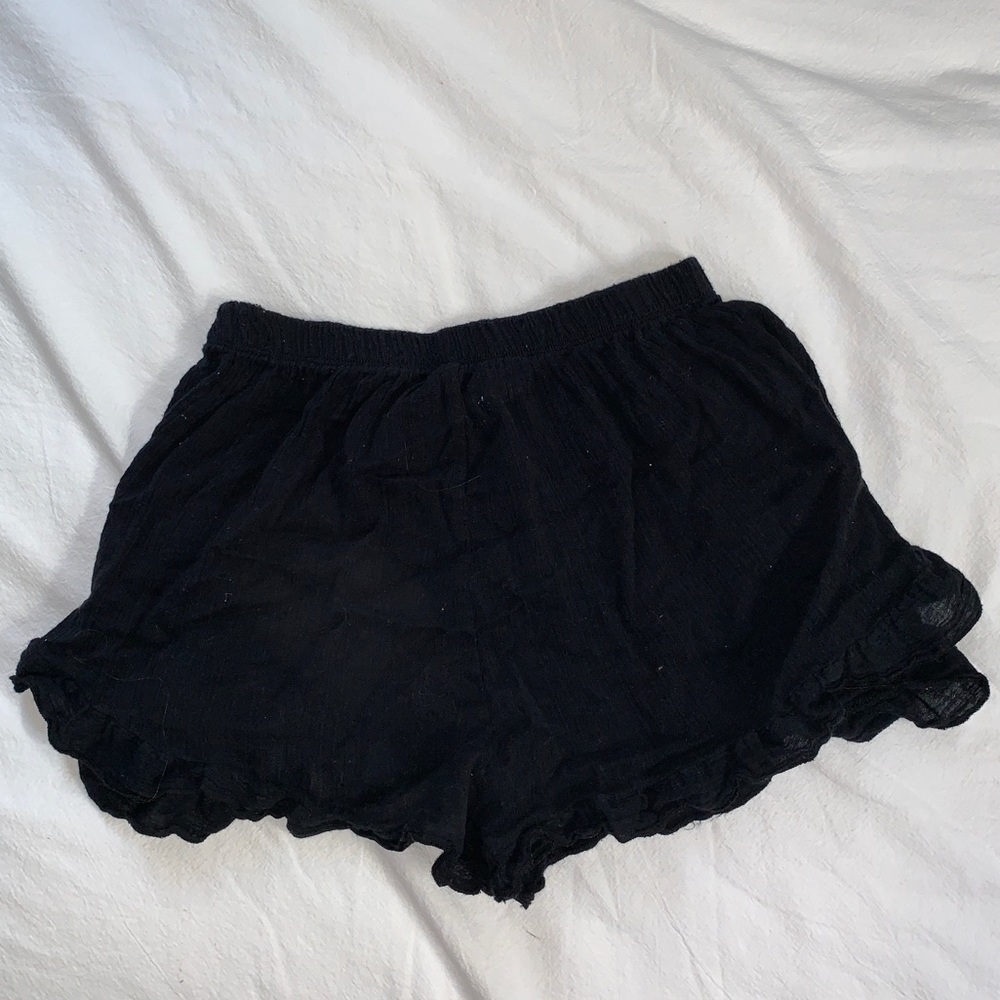 Urban outfitters Urban Renewal sheer black shorts